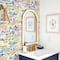Surface Style Water Coloring Peel & Stick Wallpaper
